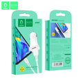 DENMEN Kit USB na Lightning Dual Autopunjač