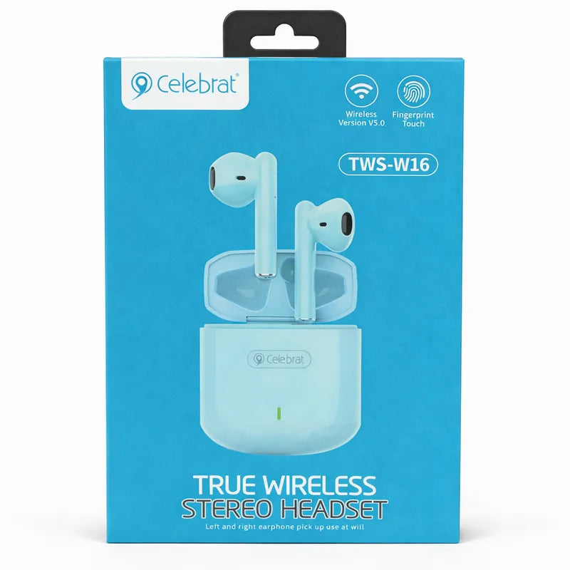 Celebrat W16 Bluetooth slušalice - Plave