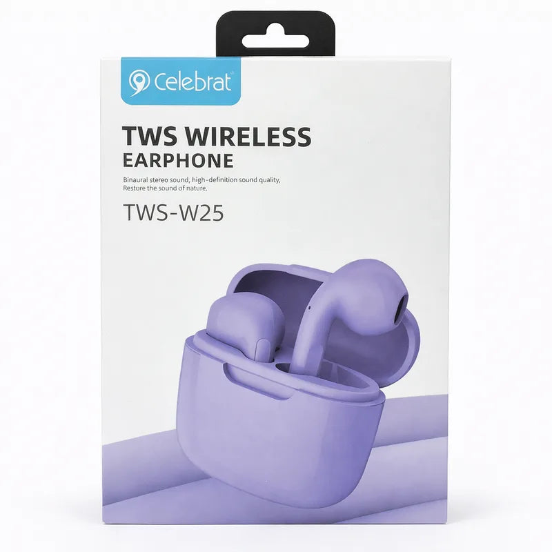Celebrat W25 Bluetooth slušalice - Ljubičaste