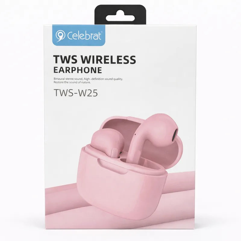 Celebrat W25 Bluetooth slušalice - Roze