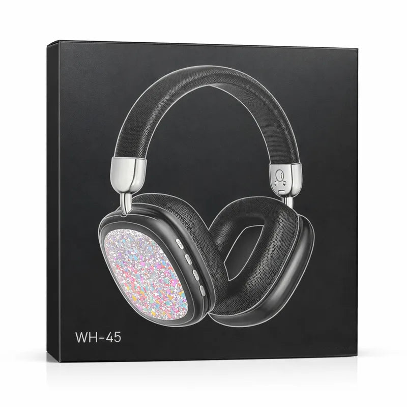 WH-45 Bluetooth slušalice - Crne