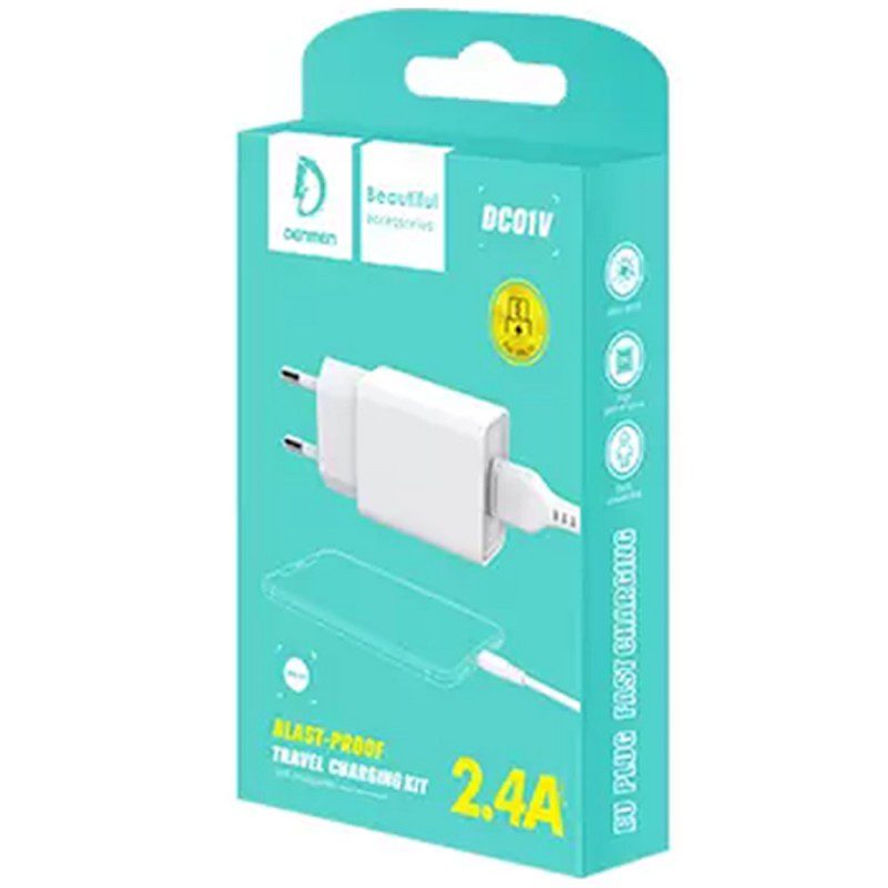 DENMEN USB-Micro Kućni punjač 2.4A