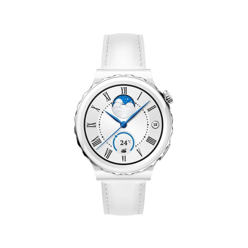 Huawei Watch GT 3 Pro 43mm White – kožni remen