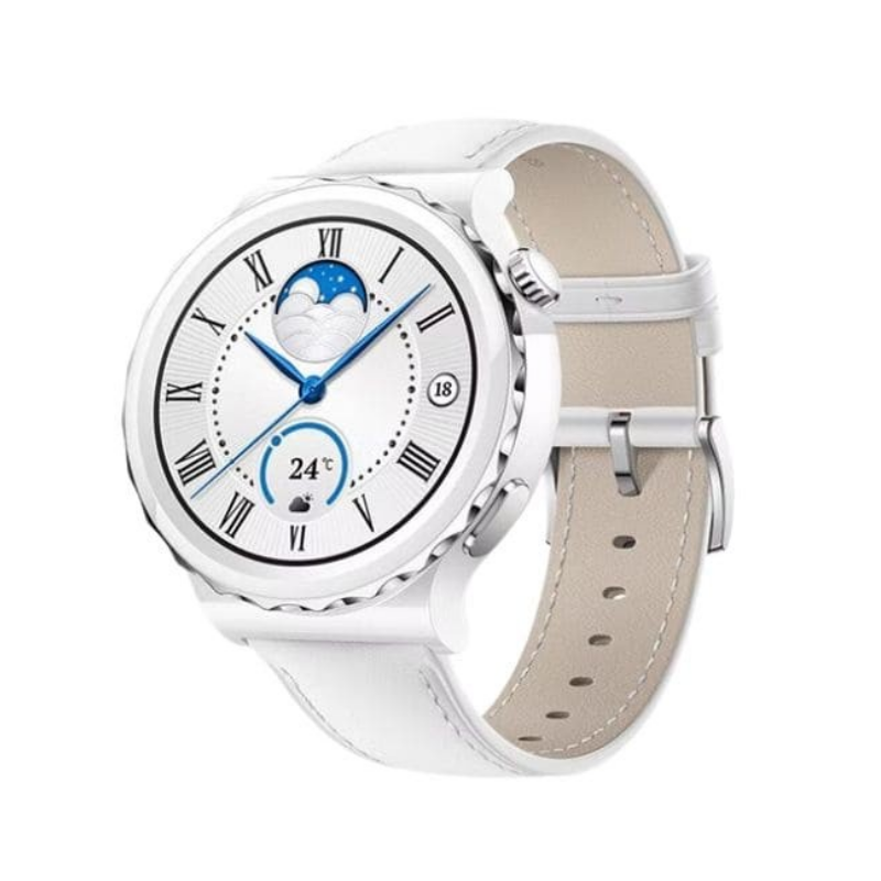Huawei Watch GT 3 Pro 43mm White – bijeli kožni remen