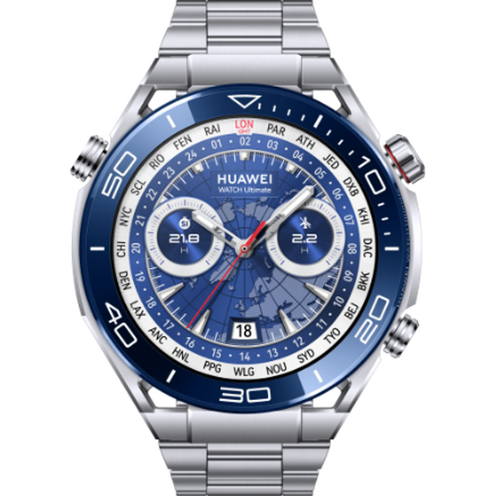 Huawei Watch Ultimate Blue Titanium 48mm