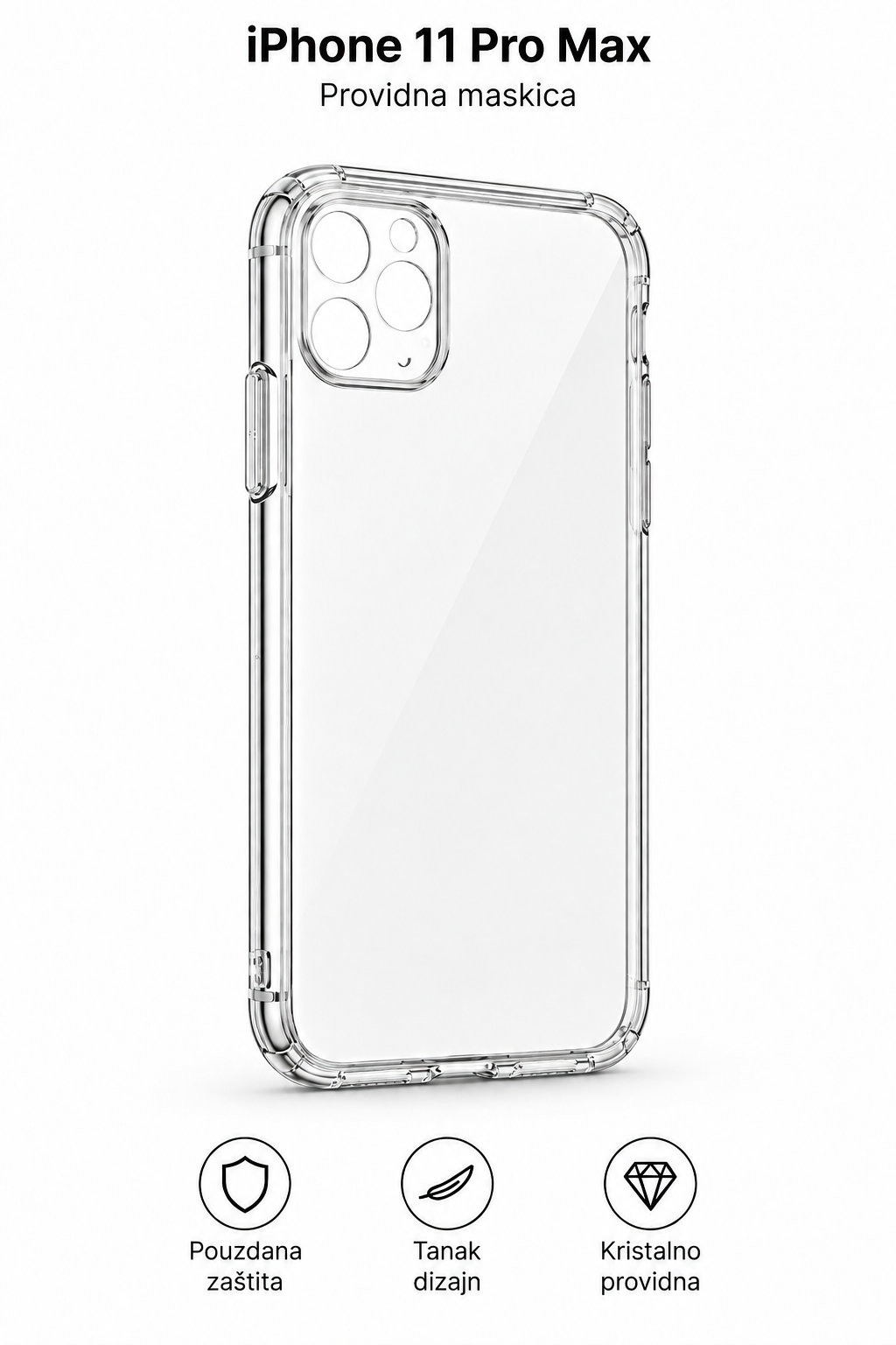 Providna maskica za iPhone 11 Pro Max