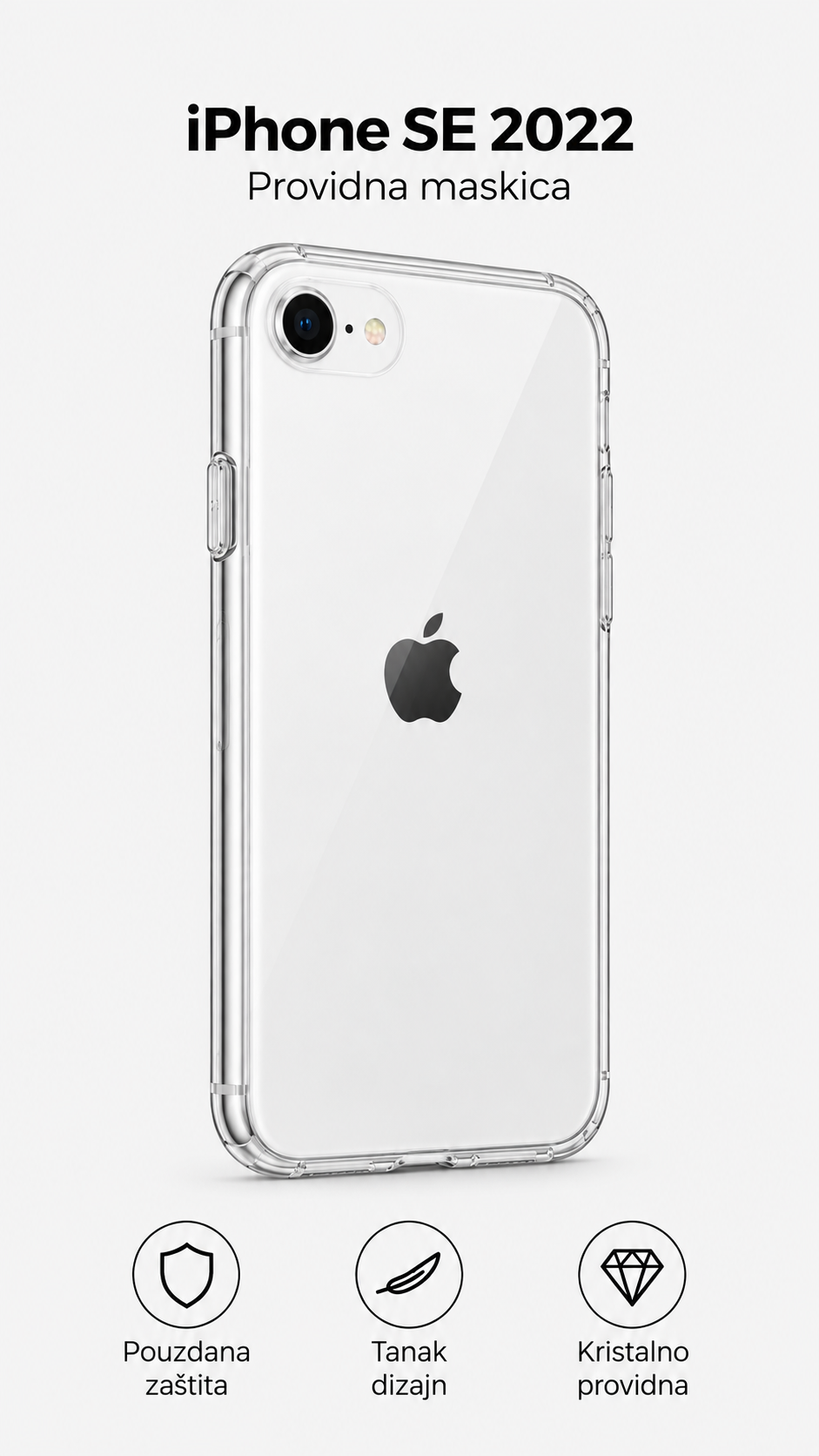 iPhone SE 2022 sa providnom maskicom