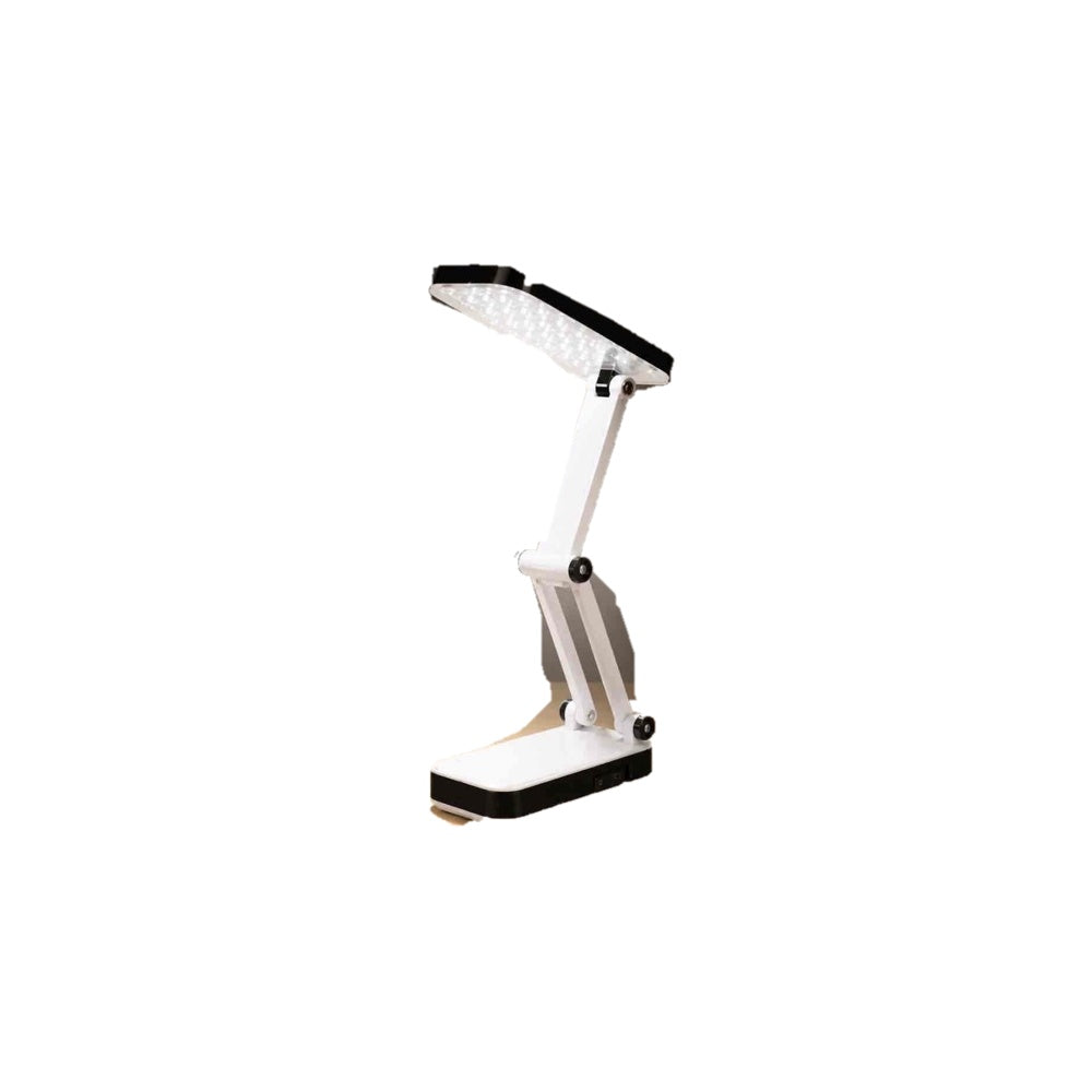 Stolna LED lampa DP-666 – sklopiva, bijelo-crna