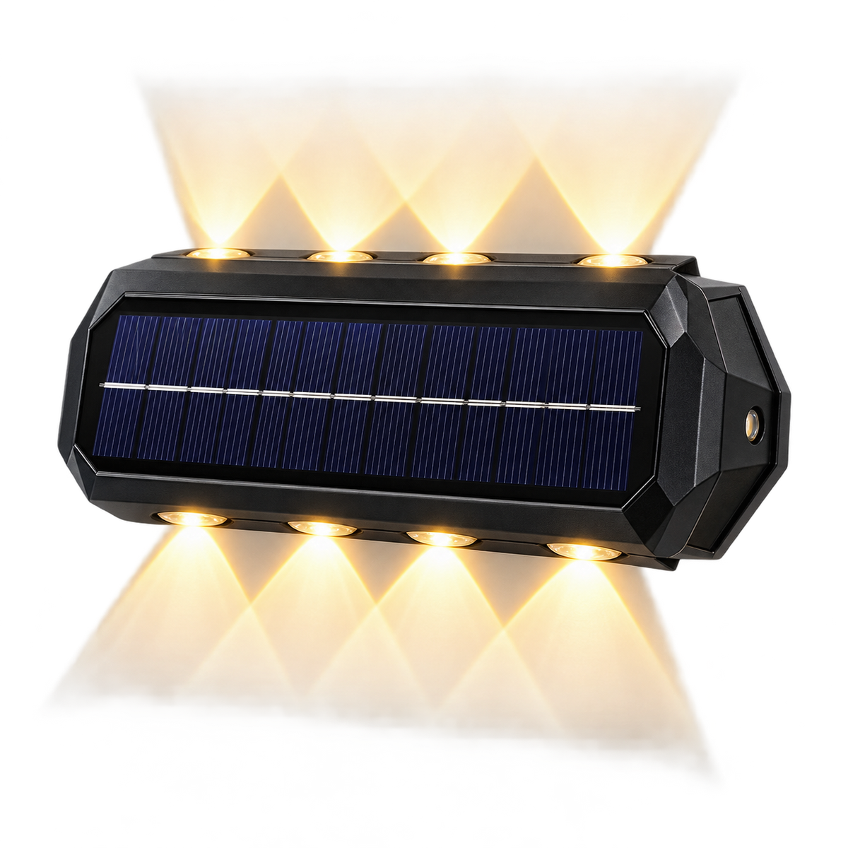 Solarna zidna LED lampa 1081 – osvjetljenje gore i dolje