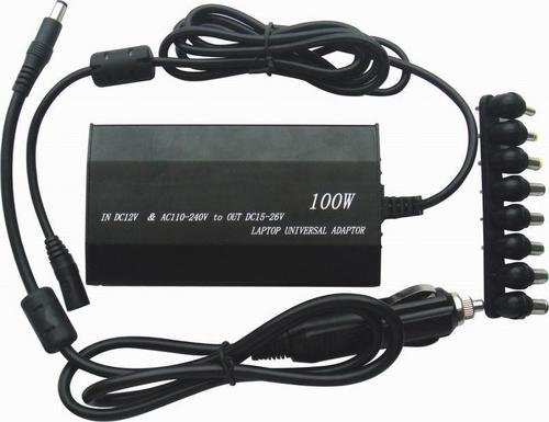 Auto punjač za laptop 100W
