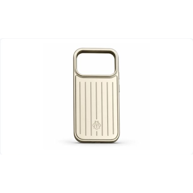 Rimowa maska iPhone 17 Pro zlatna - slika 2