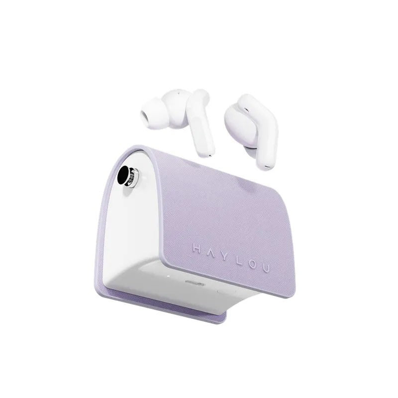 Haylou Lady Bag TWS Bluetooth slušalice - ljubičaste - fotografija 2