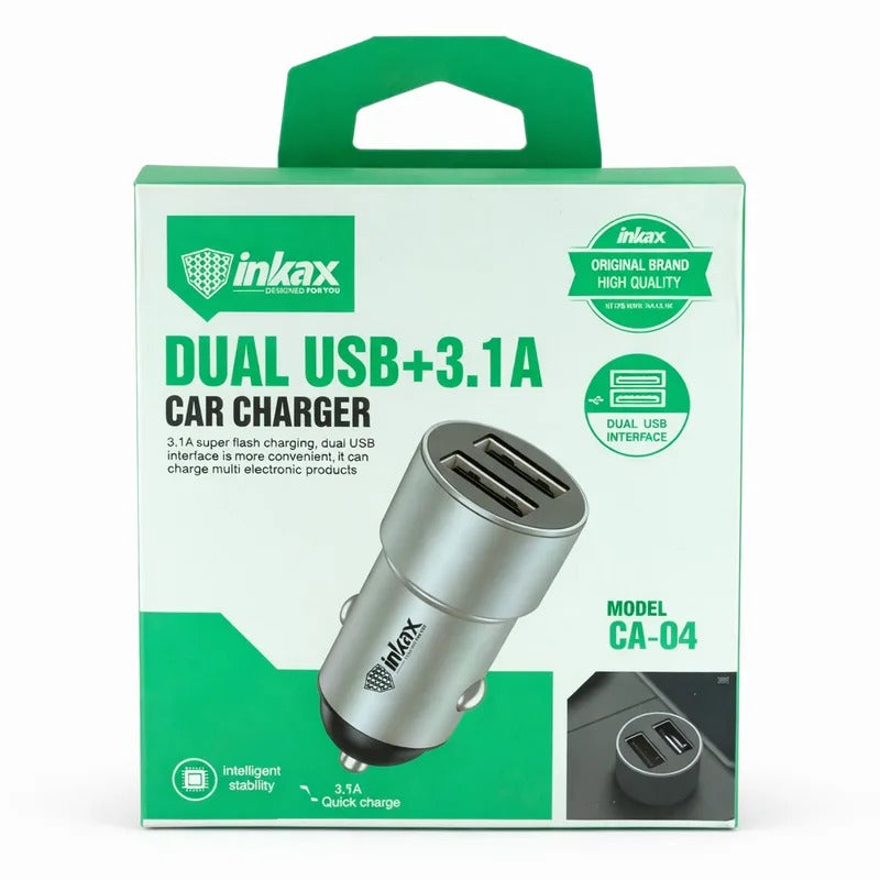 Auto punjač Inkax CA-04 ADT 3.1A