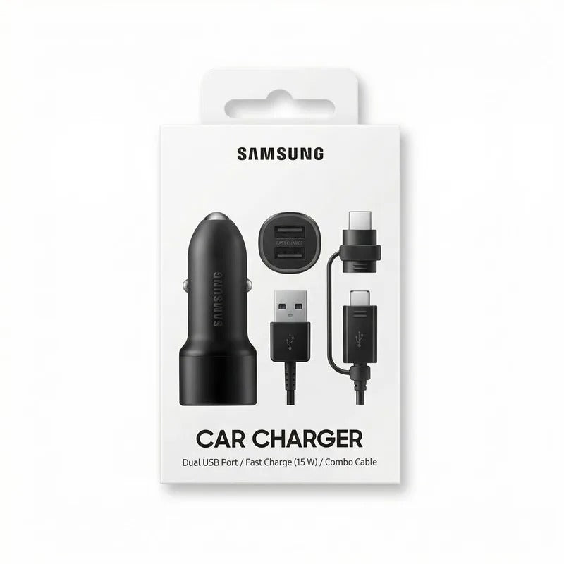 Auto punjač L1100 za Samsung 15W Combo
