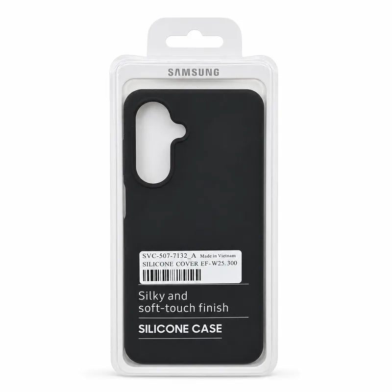 Silikonska maskica za Samsung Galaxy S25 – Crna