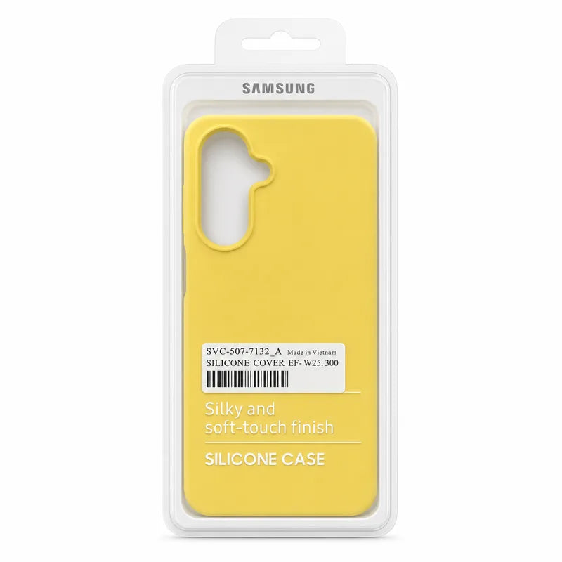 Silikonska maskica za Samsung Galaxy S25 – Žuta