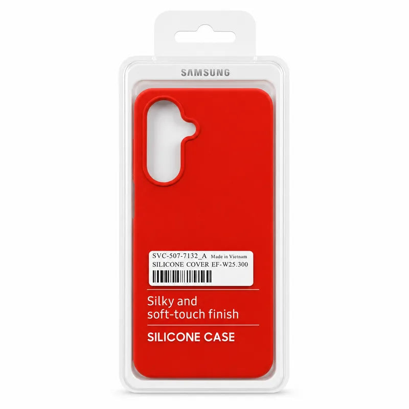 Silikonska maskica za Samsung Galaxy S25 – Crvena