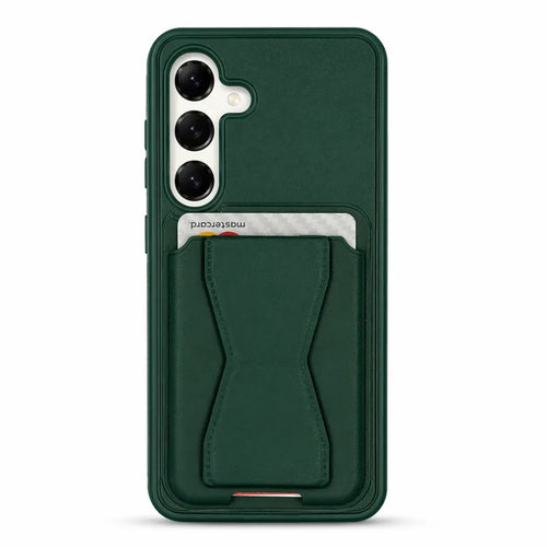 Card Holder maskica za Samsung Galaxy S24 - Zelena