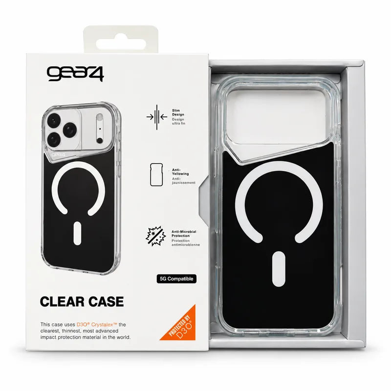 Gear4 Color Case maskica za iPhone 17 Pro - Crna