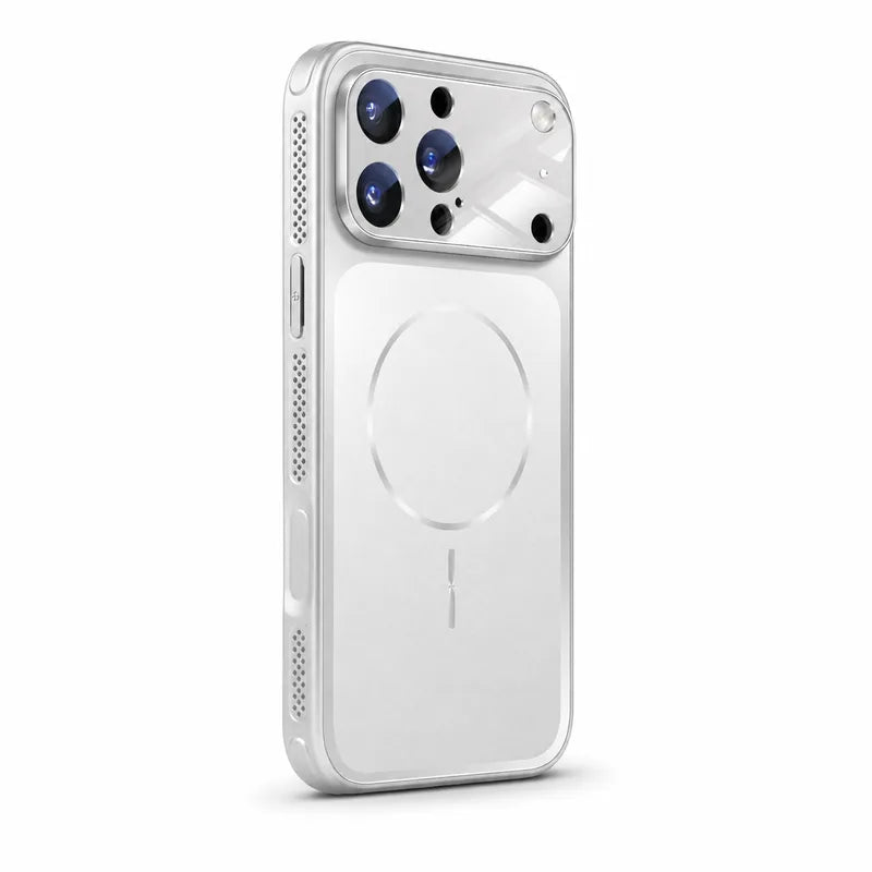 AG Glass Design maskica za iPhone 17 Pro Max - Silvery White