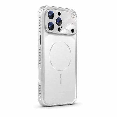 AG Glass Design maskica za iPhone 17 Pro - Silvery White
