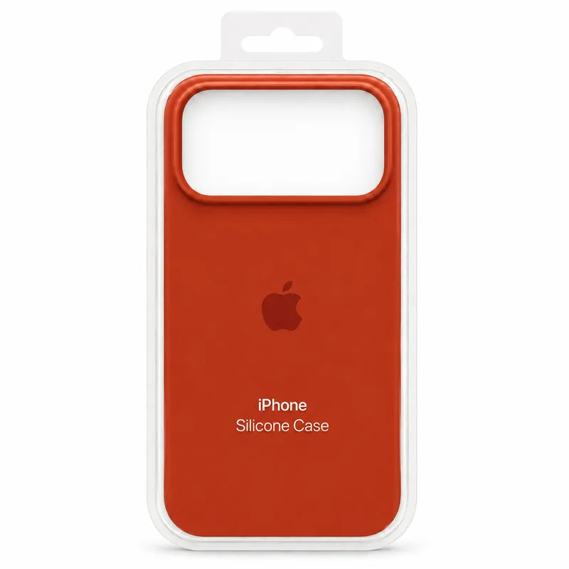 Silikonska maskica za iPhone 17 Air – Crvena Koral