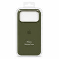 Silikonska maskica za iPhone 17 Air – Maslinasto Zelena