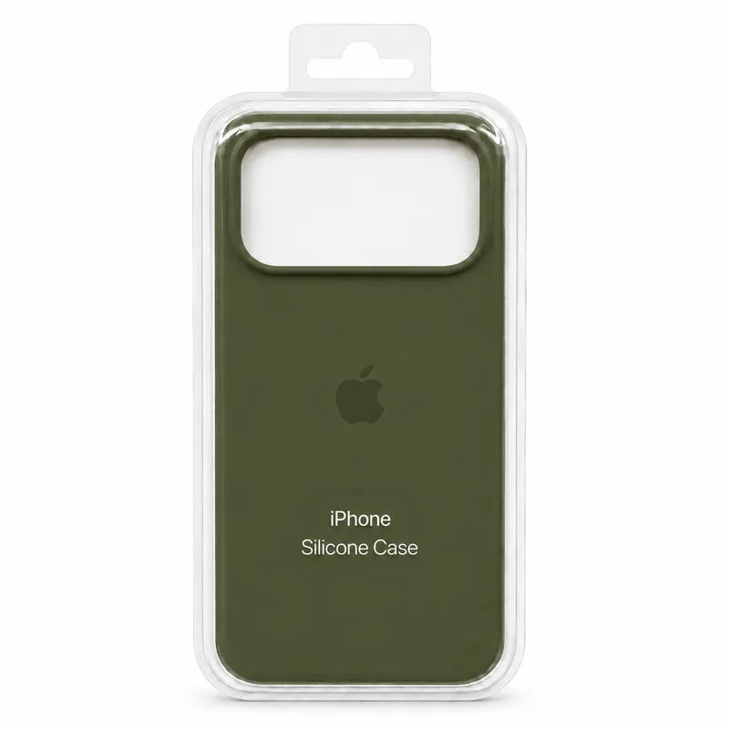 Silikonska maskica za iPhone 17 Air – Maslinasto Zelena