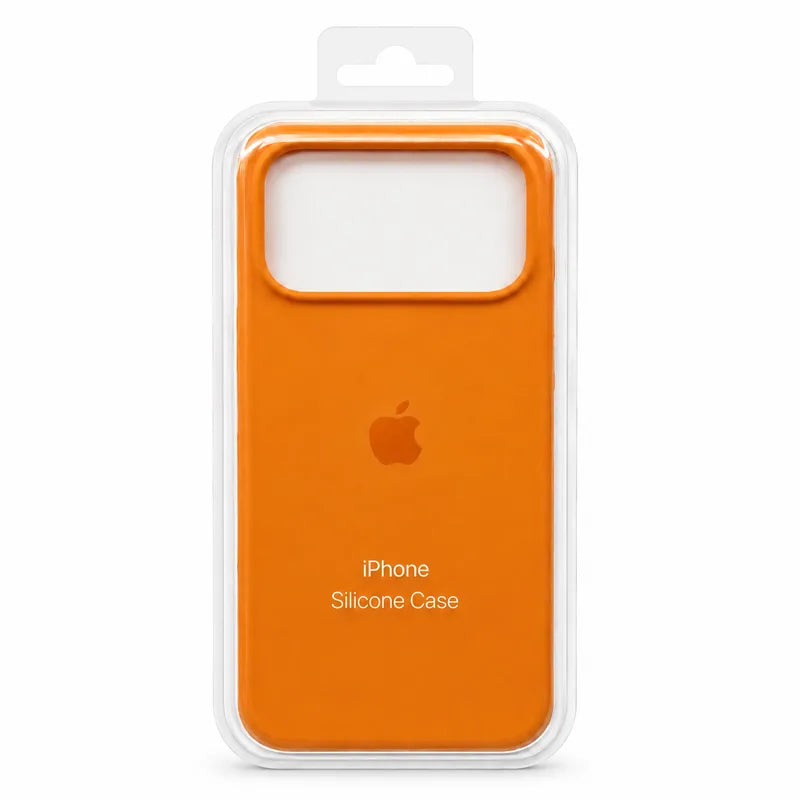 Silikonska maskica za iPhone 17 Air – Narandžasta Svijetla