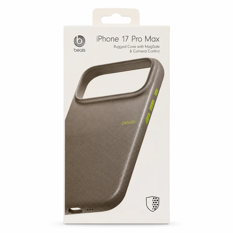Beats Rugged MagSafe maskica za iPhone 17 Pro Max, Siva