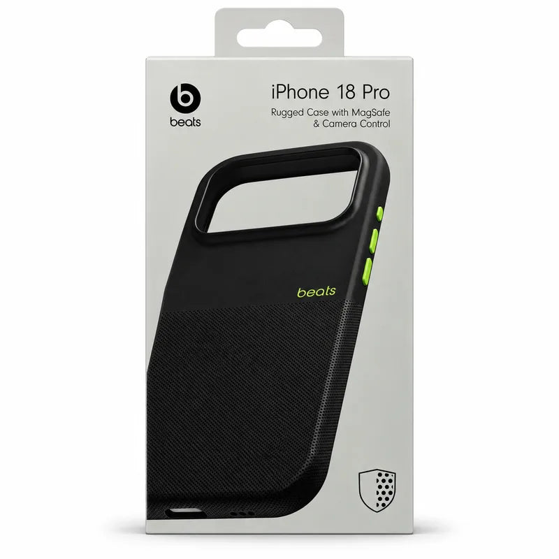 Beats Rugged MagSafe maskica za iPhone 18 Pro, Crna
